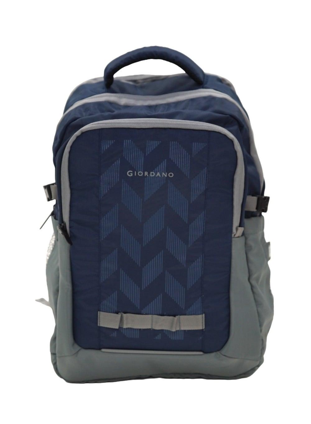 GIORDANO Orion Blue Grey 19-Inch Weather-Resistant Laptop Backpack - Image 1