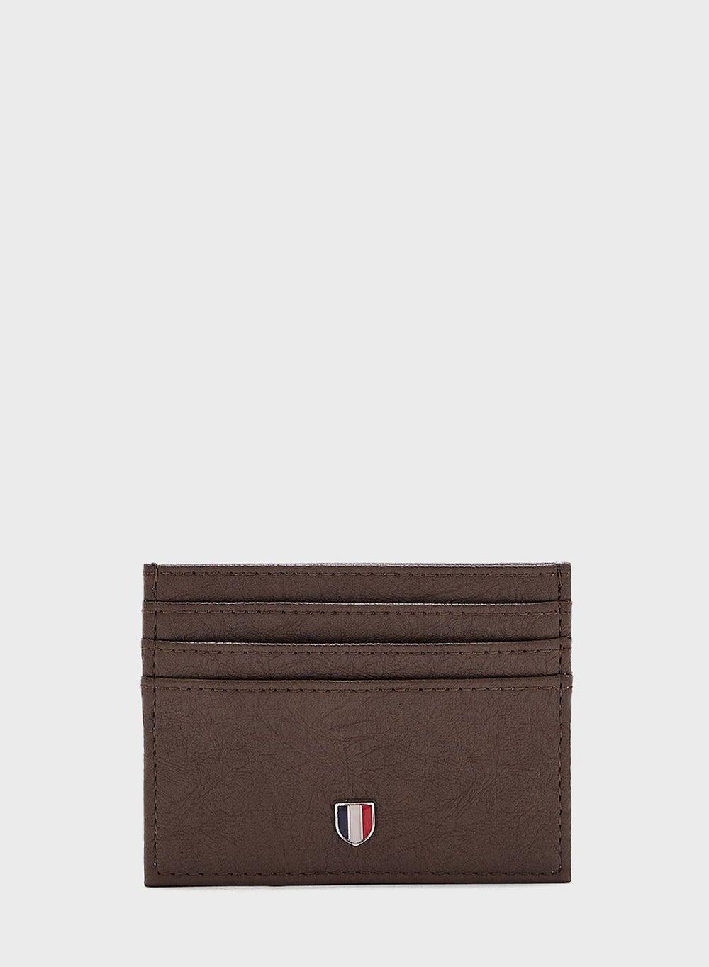 Robert Wood Elegant Men's Trim Detail Card Holder - Image 1