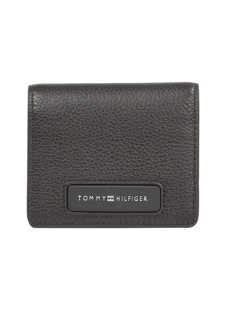 TOMMY HILFIGER Monogram Leather Men's Cardholder - Image 1