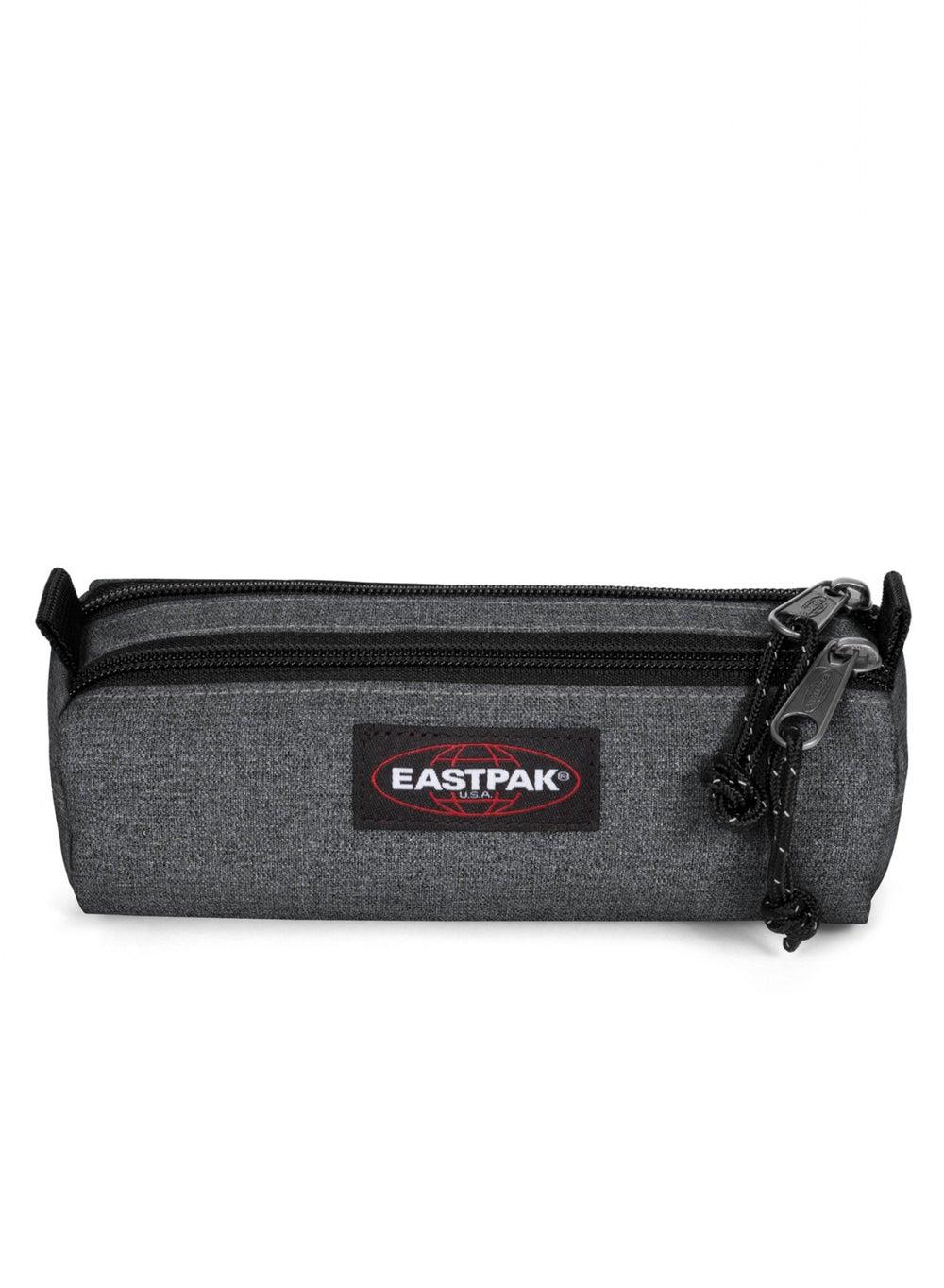 EASTPAK Double Benchmark Medium Black Denim Pencil Case - Image 1