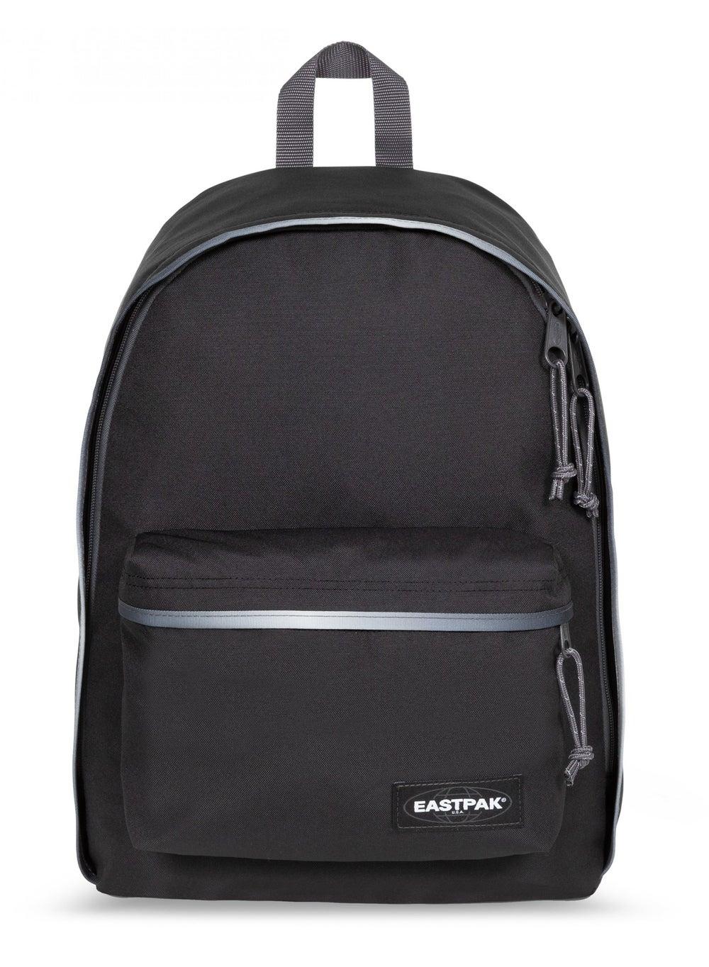 EASTPAK Out of Office Medium Grey Backpack with Tech Sleeve - Image 1