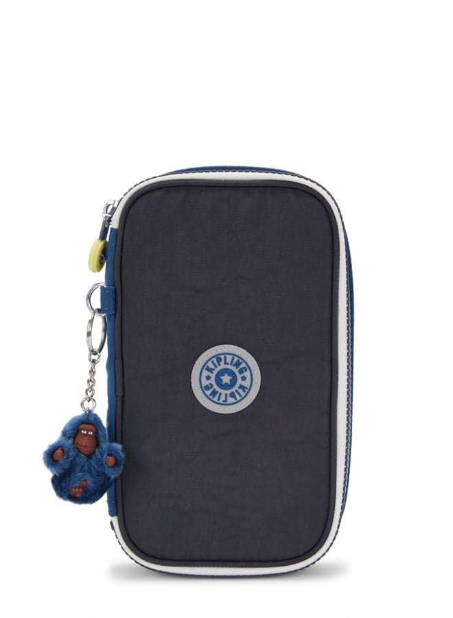 kipling Fantasy Blue Bl Medium 50 Pens Pencase - Image 1