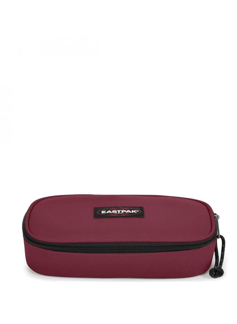 EASTPAK Oval Single - Elegant Bushy Burgundy Pencil Case - Image 1