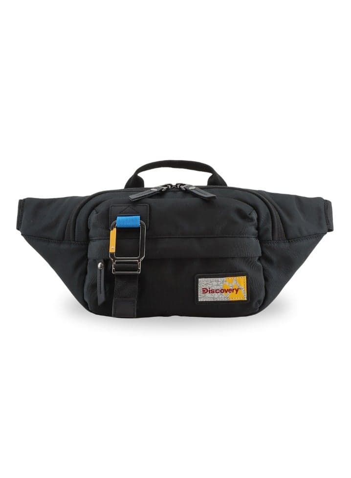 ICON 4L Discovery Black Waist Bag with RFID Security - Image 1