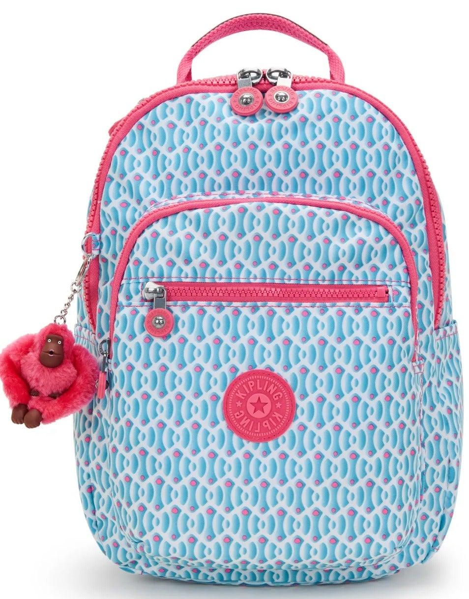 Kipling Seoul S Dreamy Geo C - Chic Small Backpack - Image 1