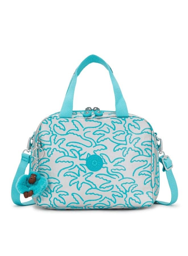 Kipling Miyo Metallic Palm Spacious Lunch Bag - Image 1