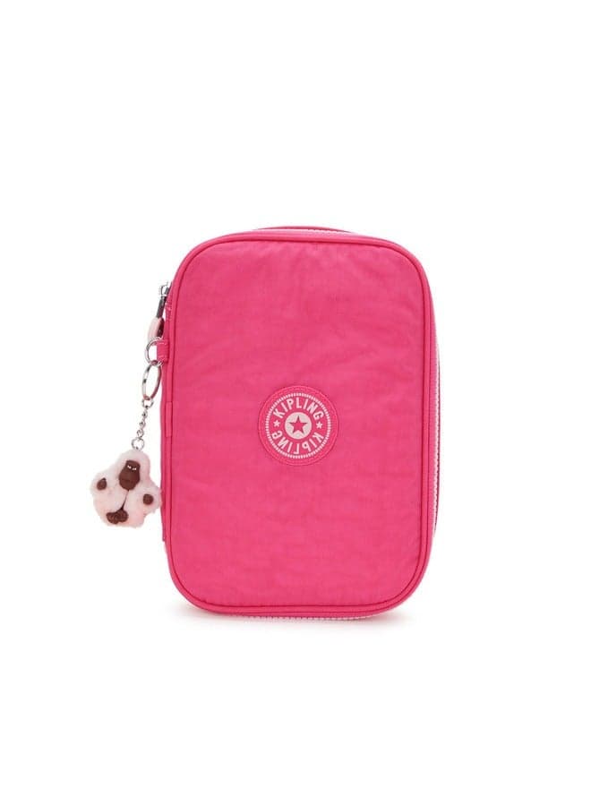 Kipling 100 Pens Happy Pink C - Elegant Large Pencase - Image 1