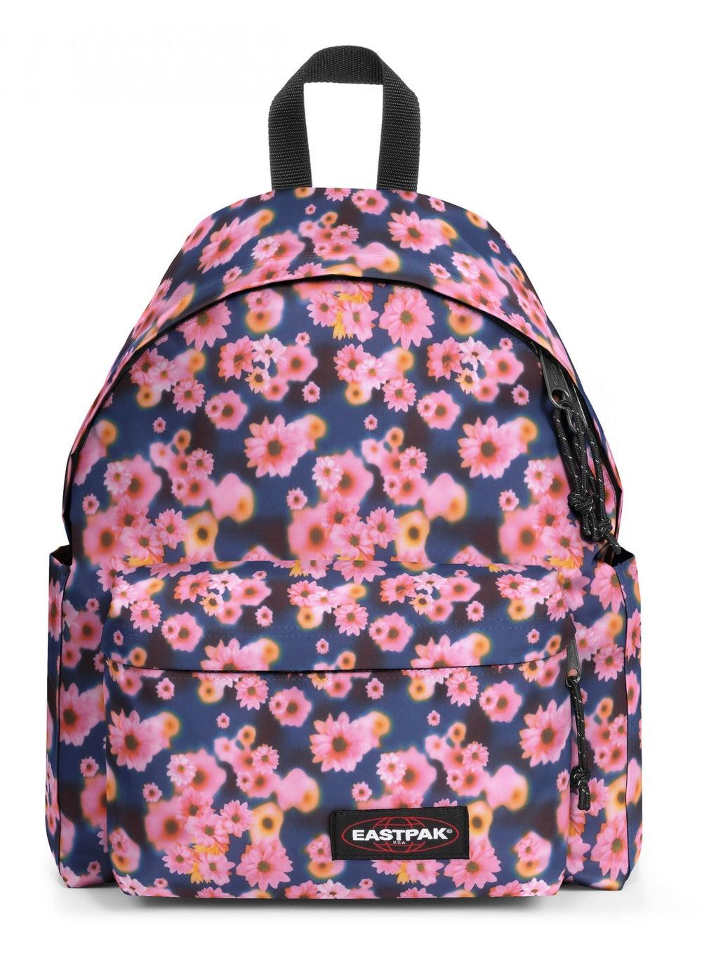 EASTPAK Day Pak'R Medium Backpack in Soft Navy & Pink Floral - Image 1