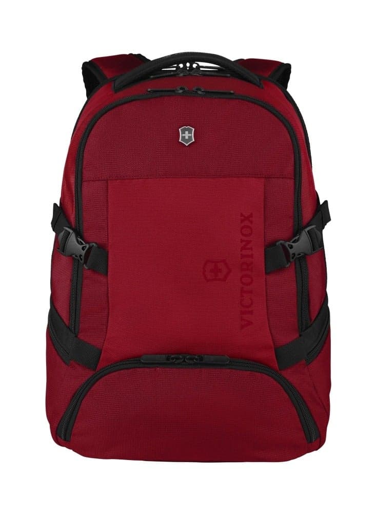 Victorinox 28 VX Sport EVO Deluxe Backpack – 28L, Vibrant Red - Image 1