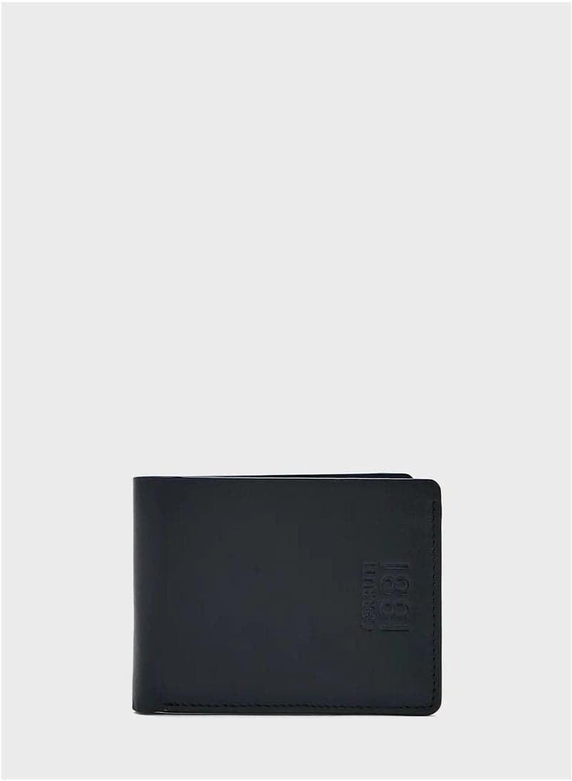 CERRUTI 1881 Luxury Black Leather Wallet for Men - Image 1