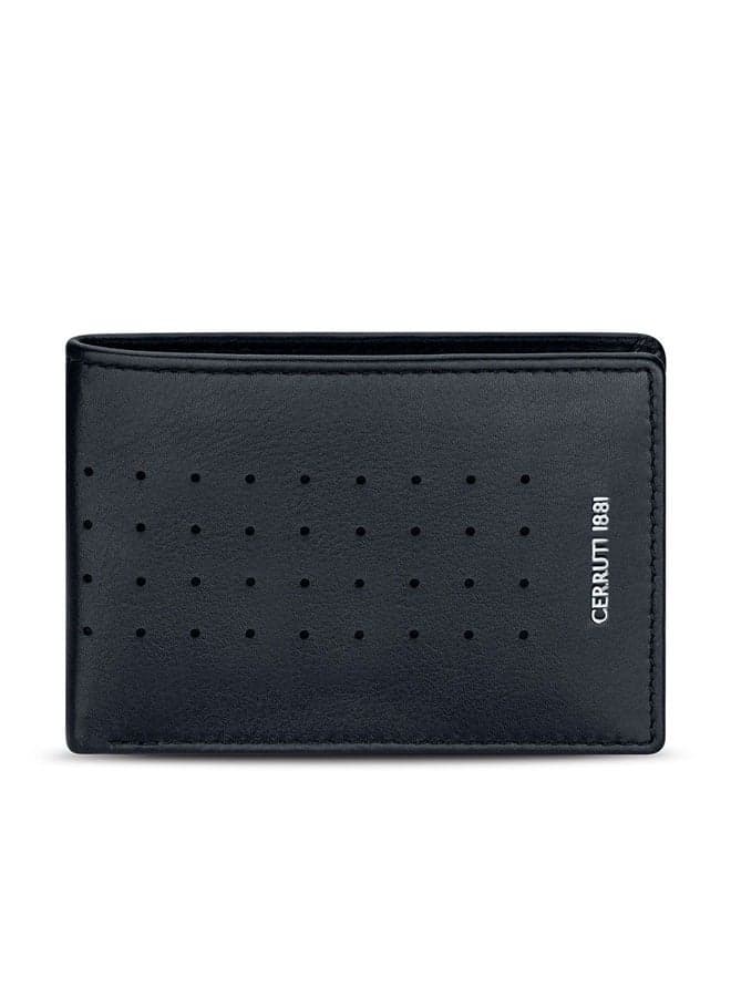 CERRUTI 1881 Elegant Blue Leather Men's Wallet - Image 1