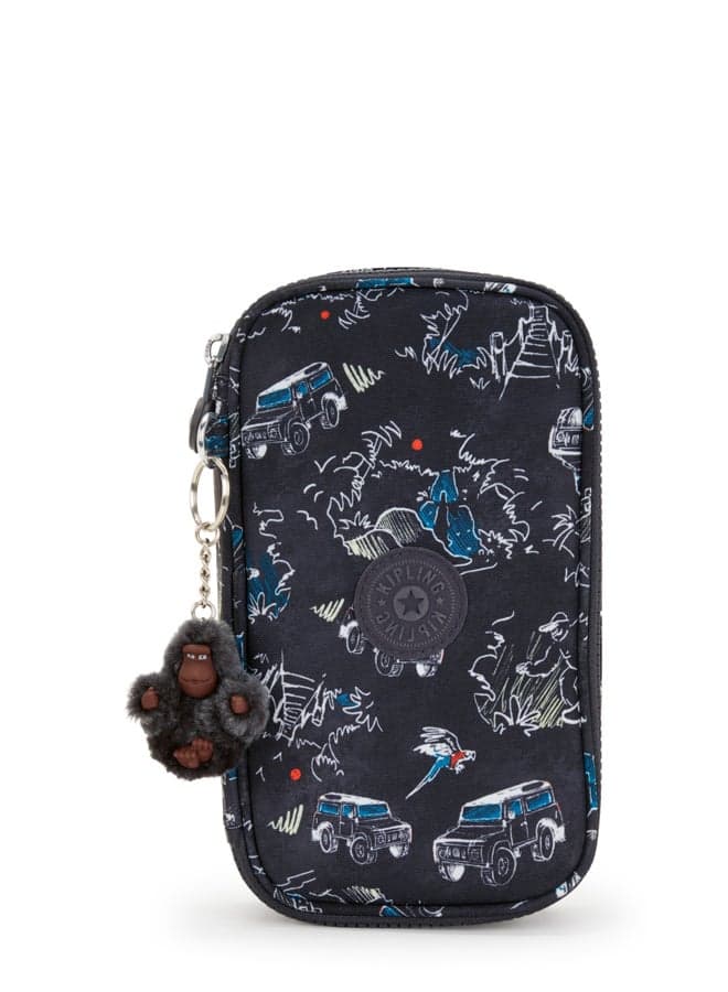 Kipling Jungle Fun Race - Stylish 50 Pen Medium Case - Image 1