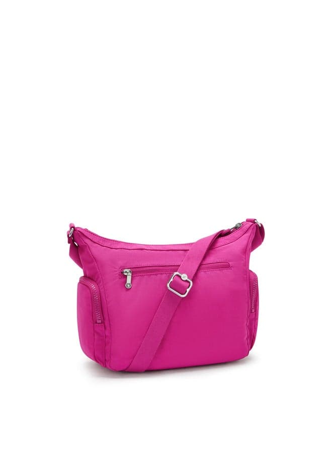 Kipling Gabb S Glowing Fuchsia Medium Crossbody - Versatile Elegance - Image 1