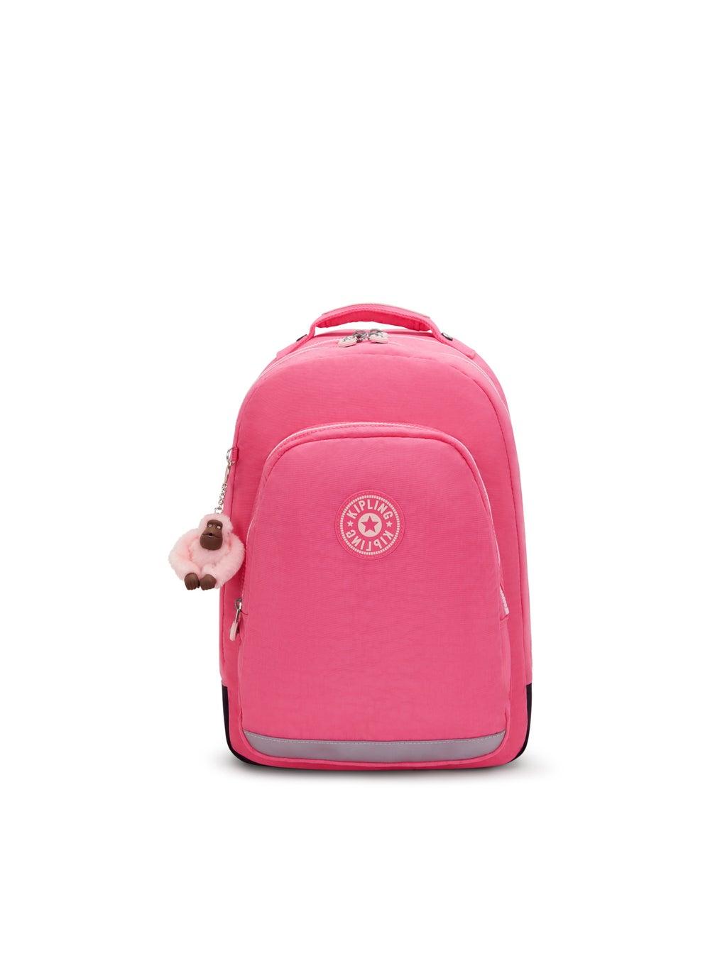 Kipling Class Room Happy Pink C Spacious Backpack - Image 1