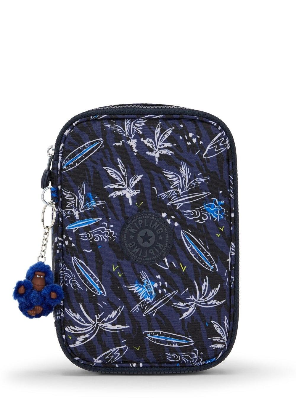 Kipling Unisex Surf Sea Print Pencase for 100 Pens - Image 1