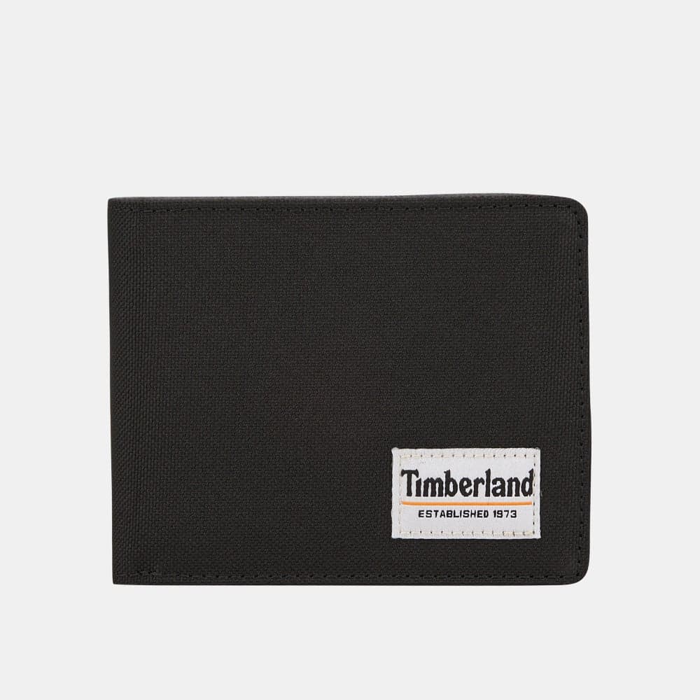 Timberland Halyard Men's Patch Wallet - Sleek Storage Solution - Image 1