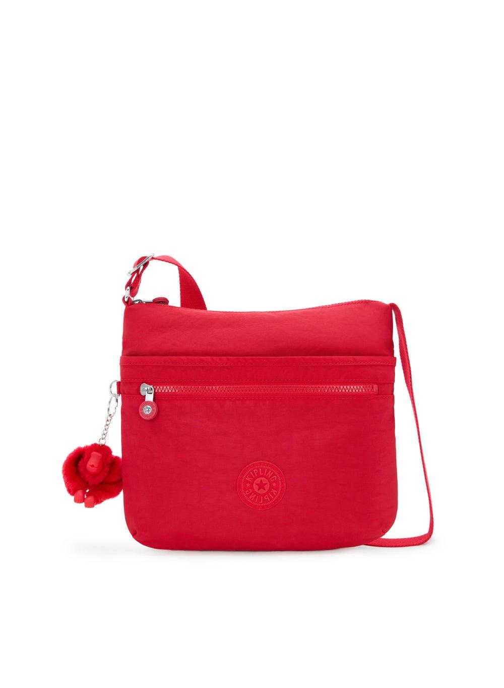 Kipling Arto Rouge Medium - Elegant Red Crossbody Bag - Image 1