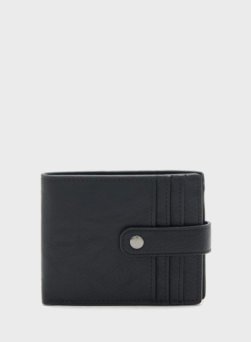 Robert Wood Sleek Bi-Fold Men's Wallet with Card Organizer - Image 1