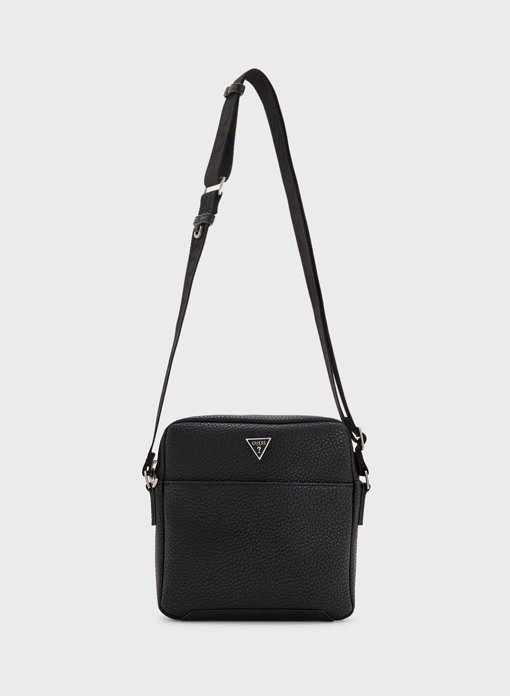 GUESS Torino Men's Top Zip Crossbody: Sleek and Sophisticated - Image 1