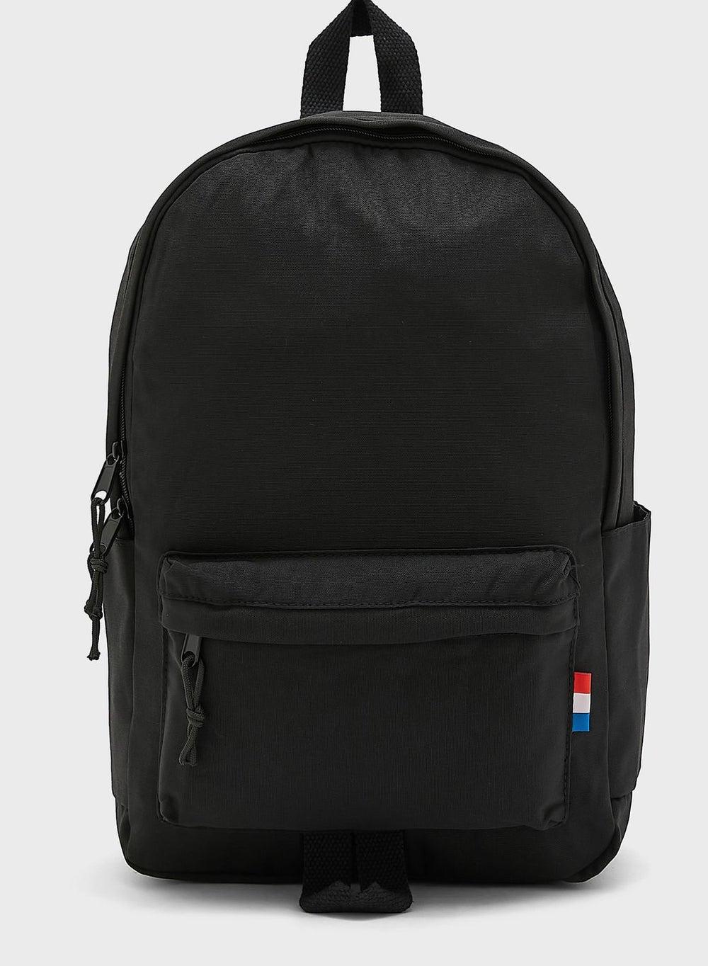 Seventy Five Men's Black Essential Backpack with Laptop Sleeve - Image 1