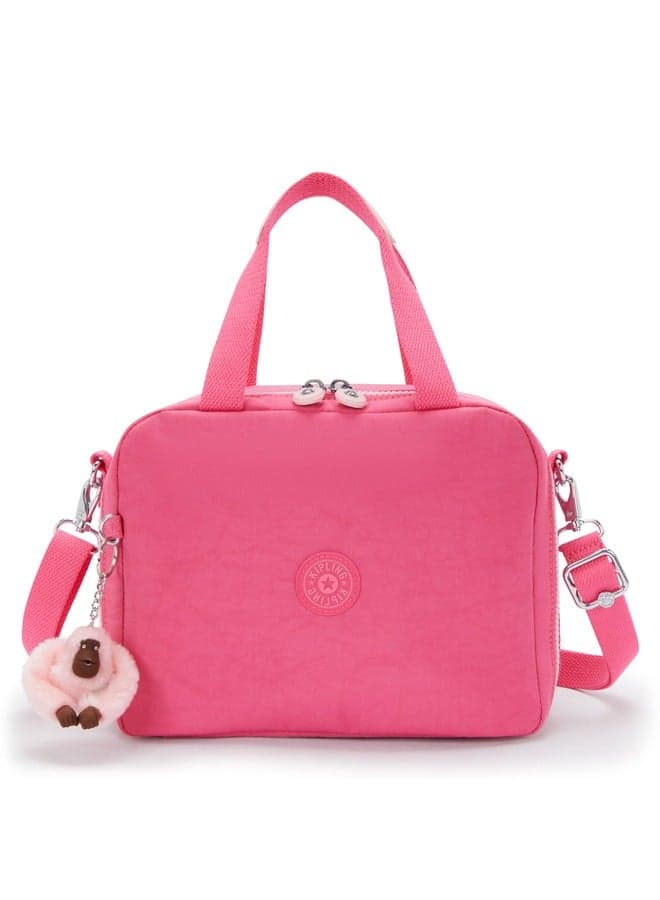 Kipling Miyo Happy Pink C - Spacious Lunch Bag with Trolley Sleeve - Image 1