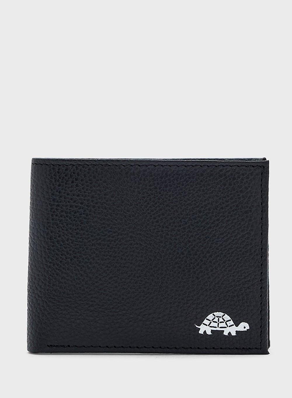 Robert Wood Genuine Leather Men's Bi-Fold Wallet - Image 1