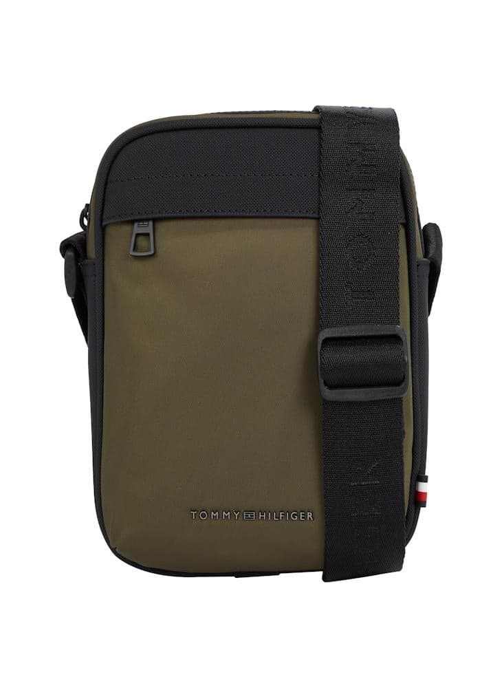 TOMMY HILFIGER REPREVE Eco-Friendly Mini Reporter Bag - Image 1