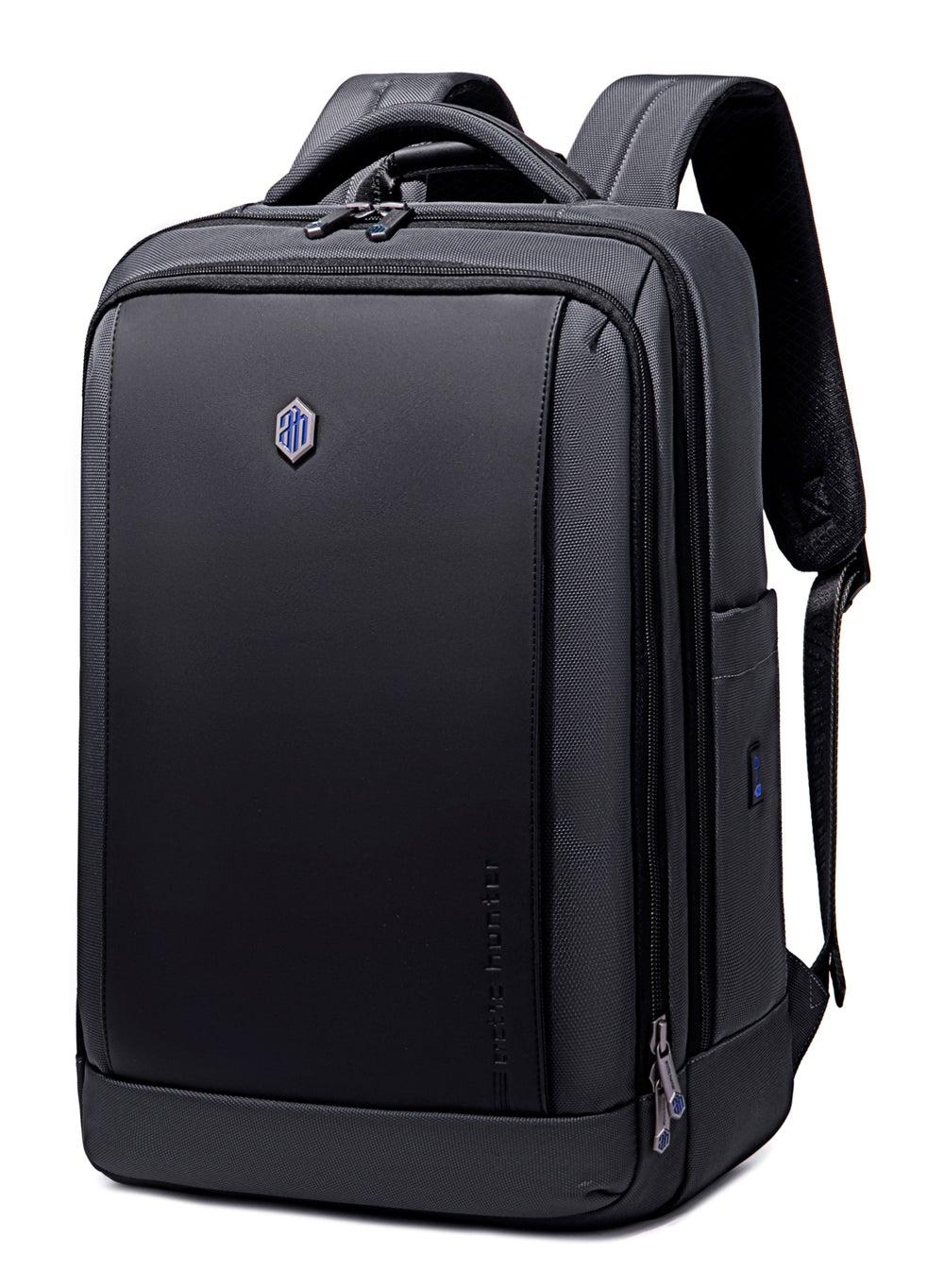 ARCTIC HUNTER Grey Slim Business and Travel Laptop Backpack B00550 - Image 1