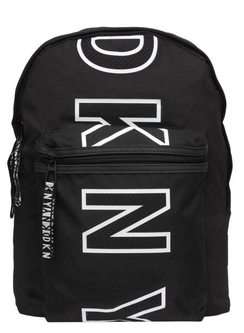DKNY Centerfield Business Travel Laptop Backpack - Sleek Black - Image 1