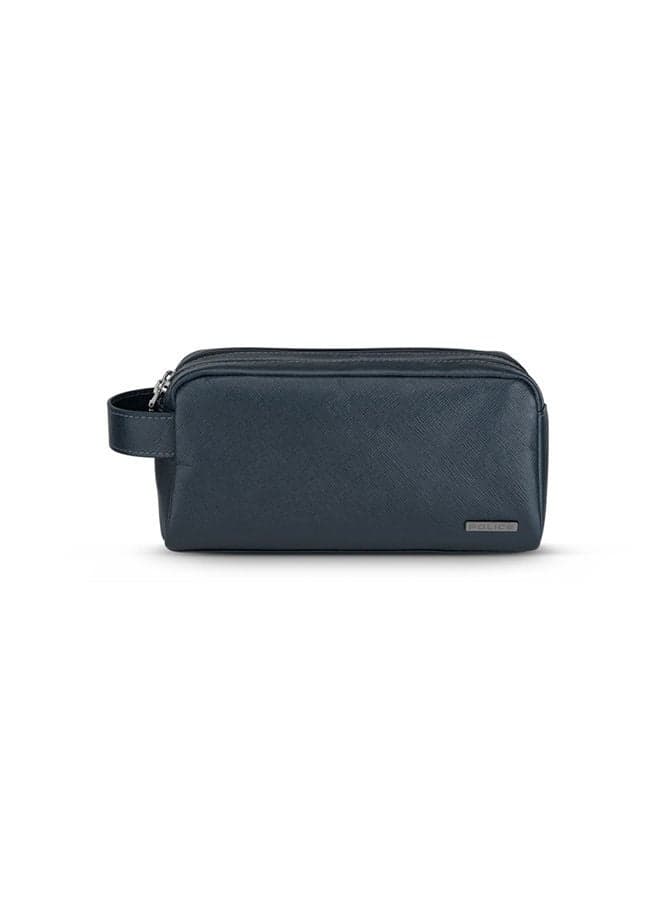 Police Edifice Navy Genuine Leather Utility Pouch - PELUU2203003 - Image 1