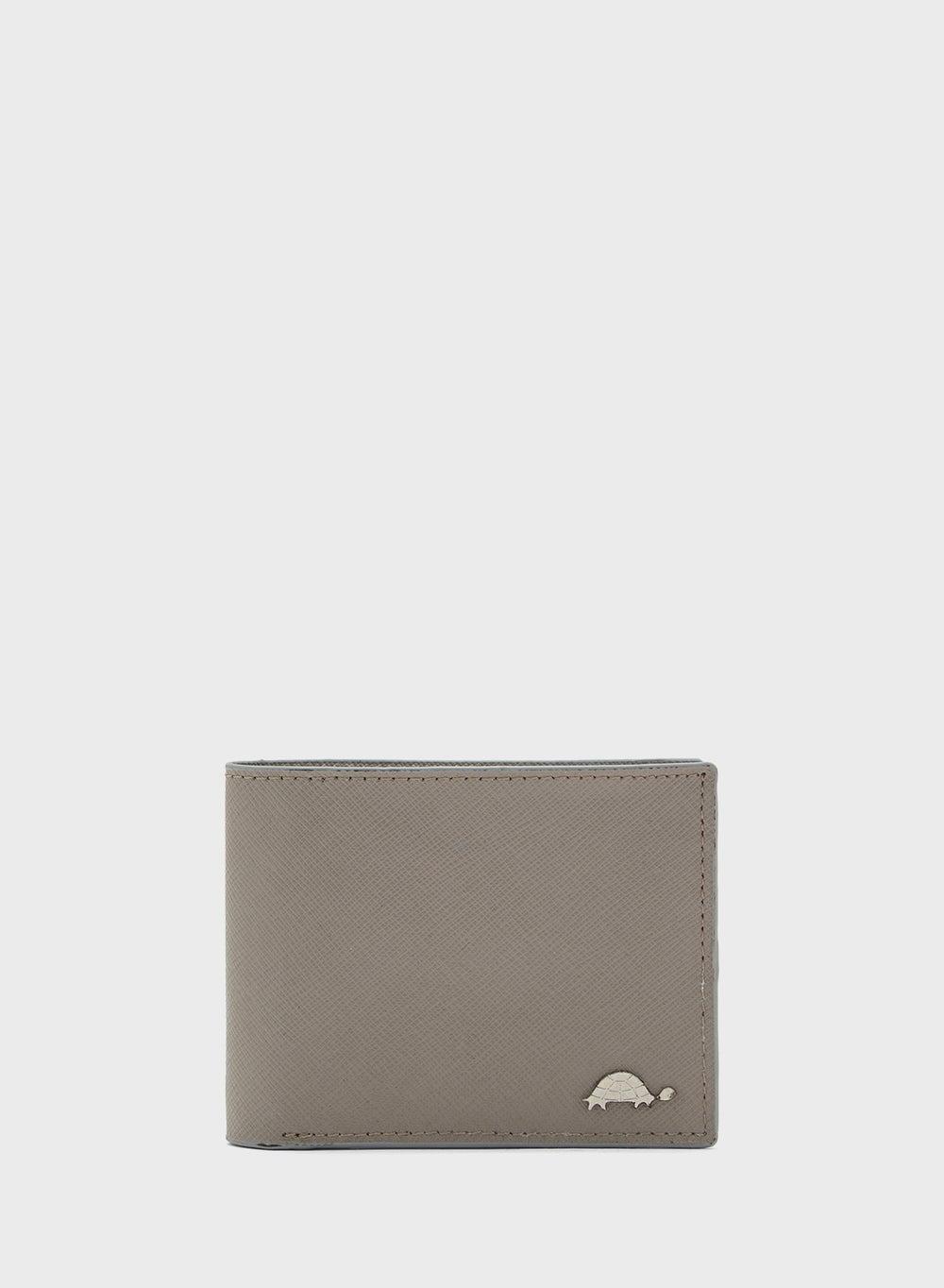 Robert Wood Genuine Leather Bi-Fold Men's Casual Wallet - Image 1