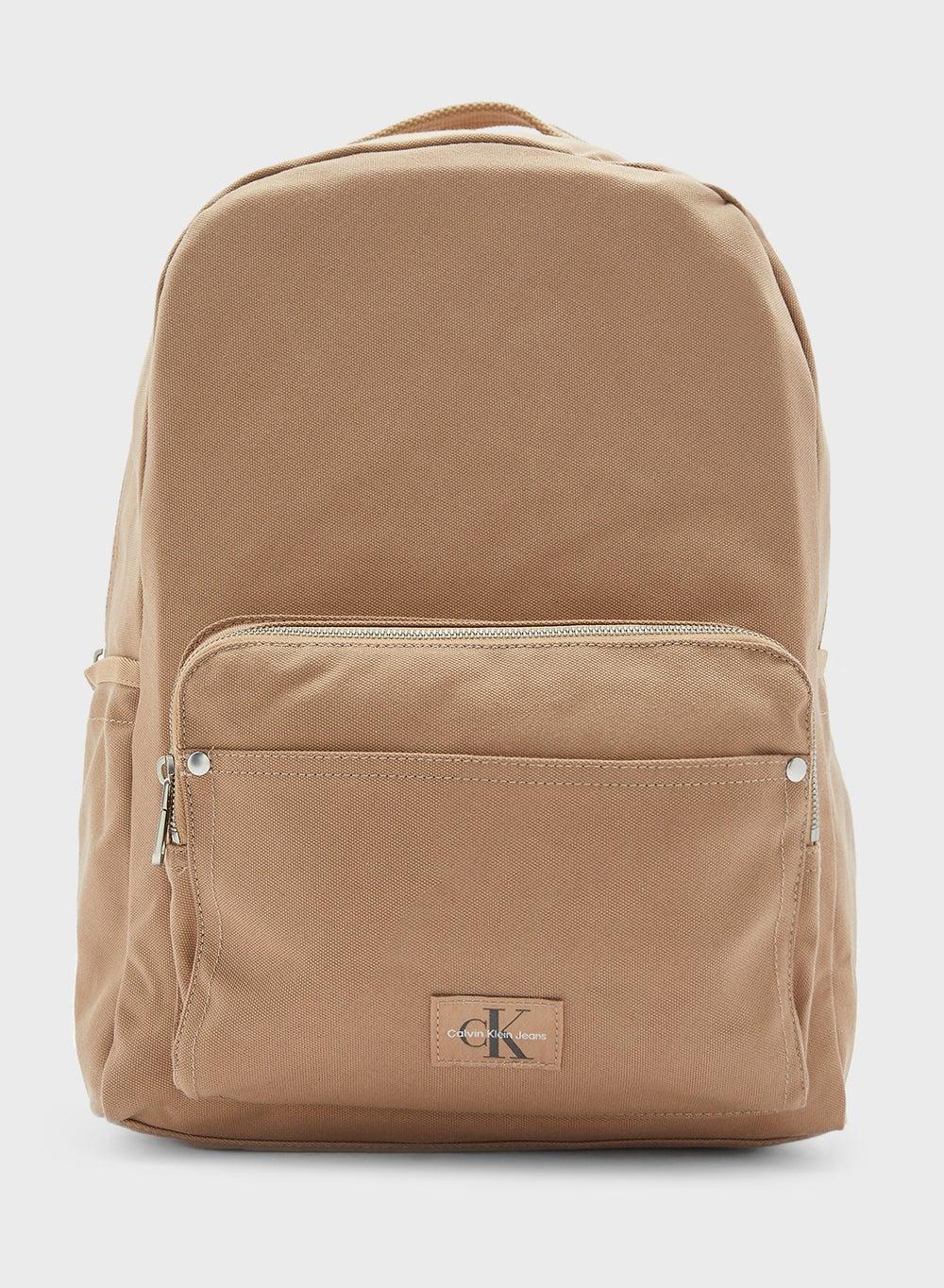 Calvin Klein Jeans Essential Round Logo Backpack - Image 1