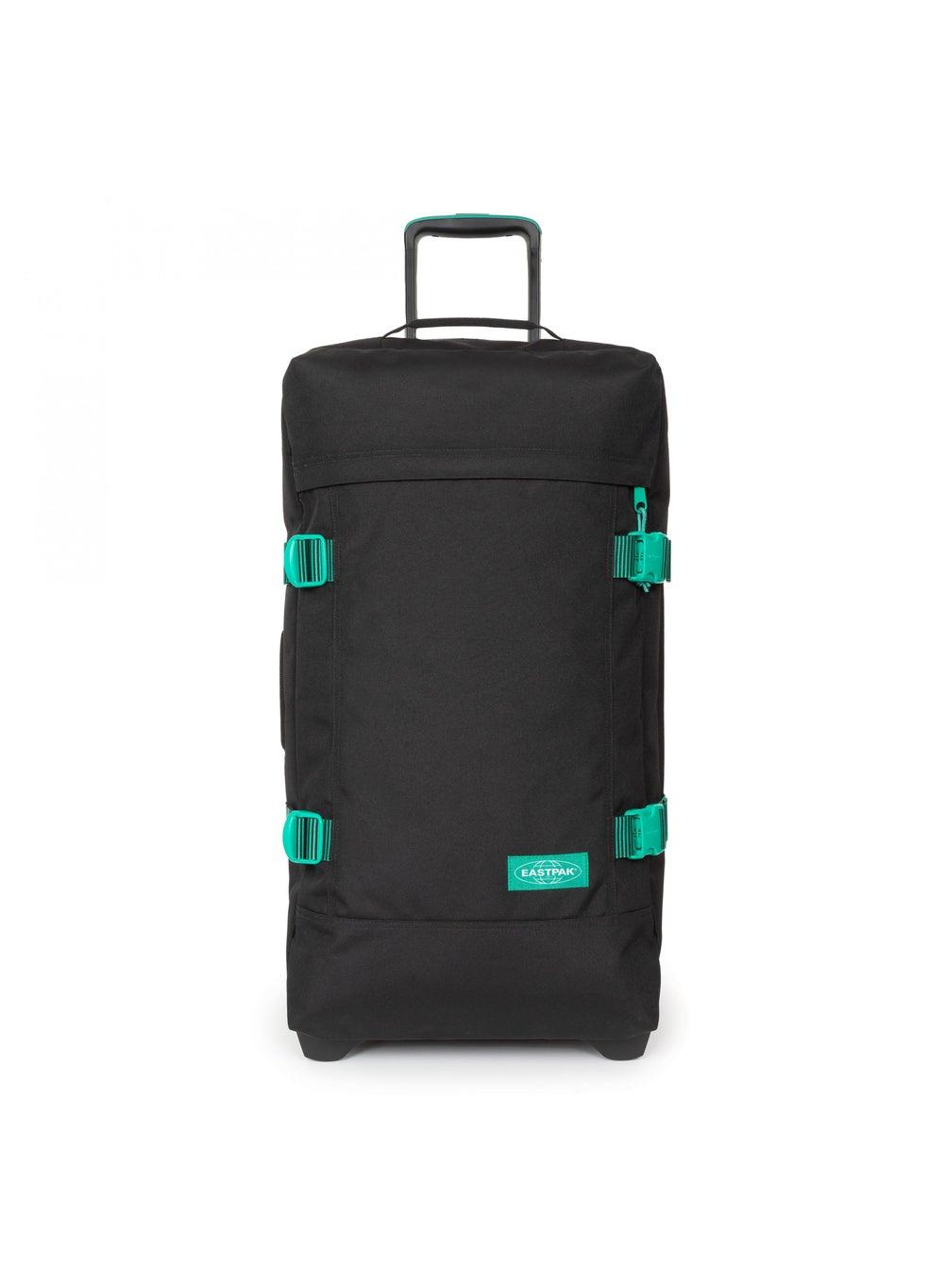 EASTPAK Tranverz S - Kontrast Stripe Black Cabin Wheeled Luggage - Image 1