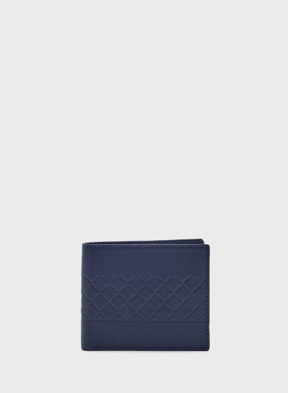 Robert Wood Genuine Leather Bi-Fold Men's Elegance Wallet - Image 1