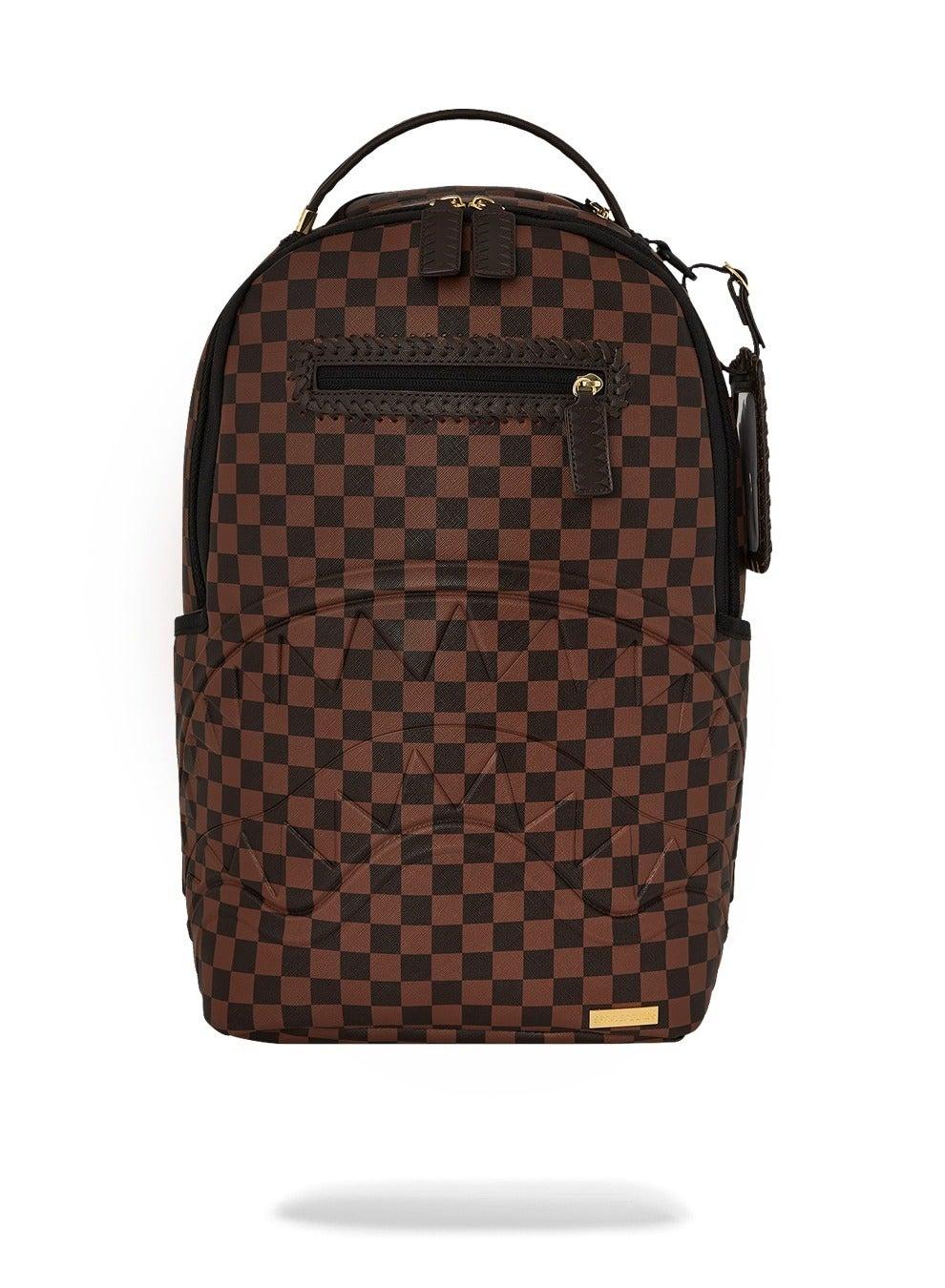 SPRAYGROUND CORE Embossed Check Luxury Backpack - Image 1