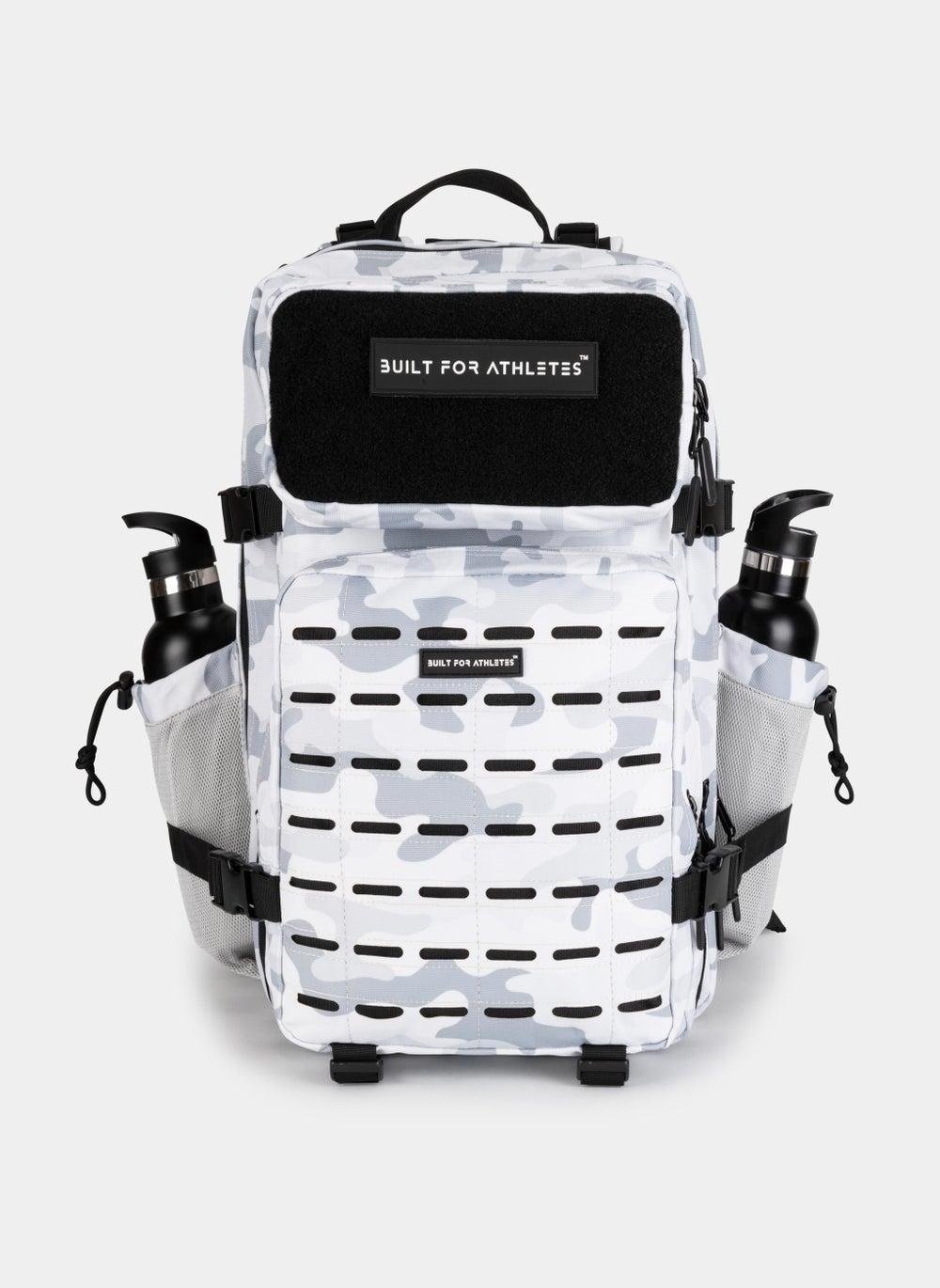 White Camo 45L Gym Backpack – Built for Athletes - Image 1