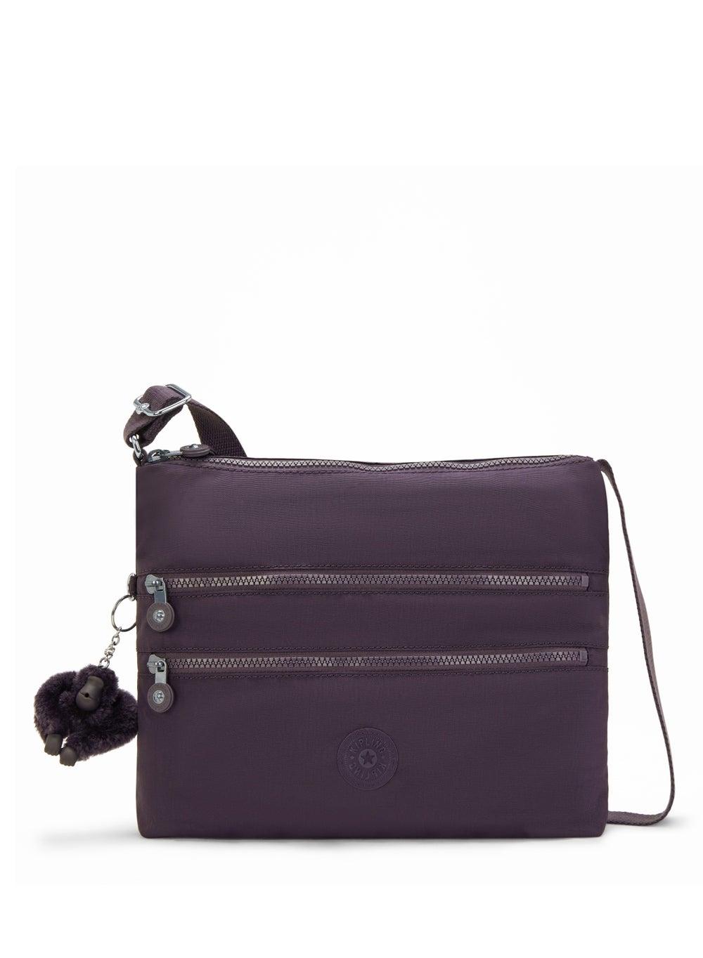 Kipling Alvar Ultimate Plum Medium Crossbody Bag - Image 1