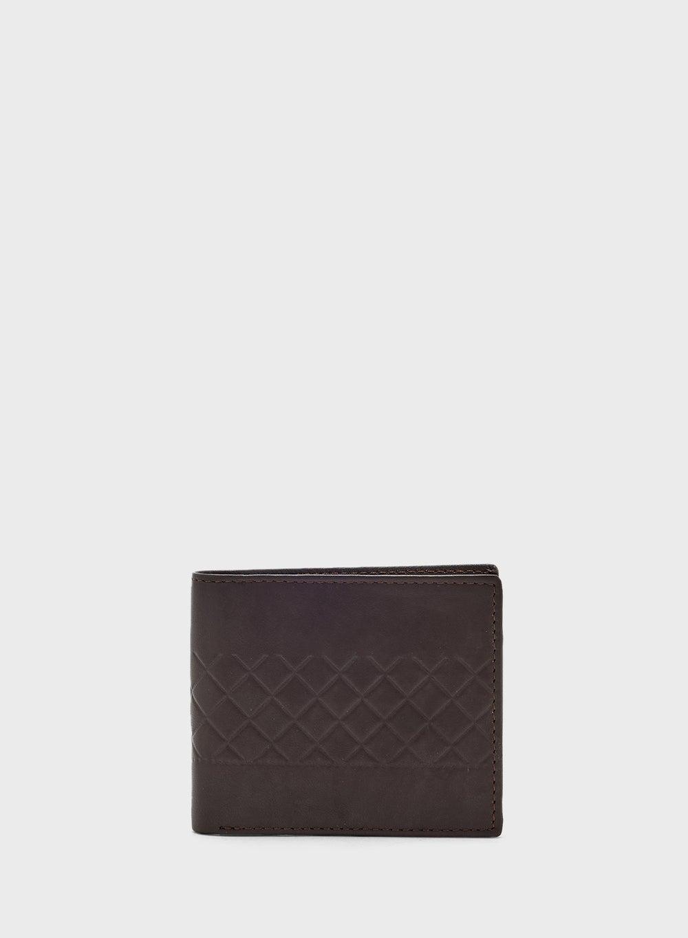 Robert Wood Premium Genuine Leather Bi-Fold Men's Wallet - Image 1