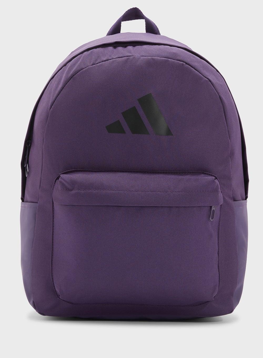 Adidas Classic 3-Bar Logo Backpack - Stylish Utility on the Go - Image 1
