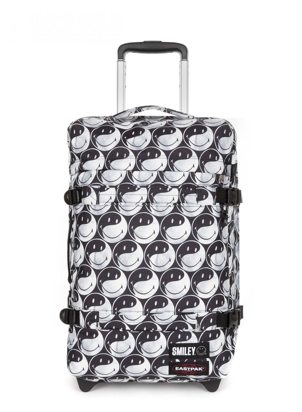 EASTPAK Transit R Small Smiley Black Cabin Luggage - Image 1