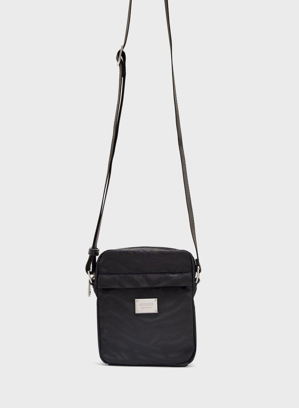 GUESS Men's Zip-Through Sleek Messenger Bag - Image 1