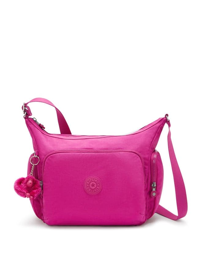 Kipling Gabb Glowing Fuchsia: Spacious Crossbody - Image 1
