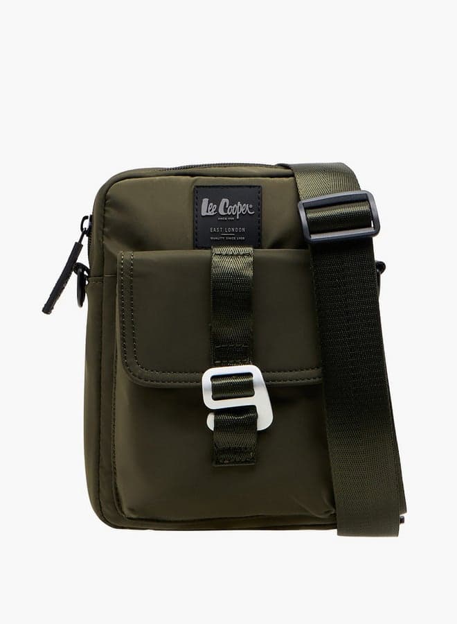 Lee Cooper Chic Crossbody Bag with Zip Closure - Image 1