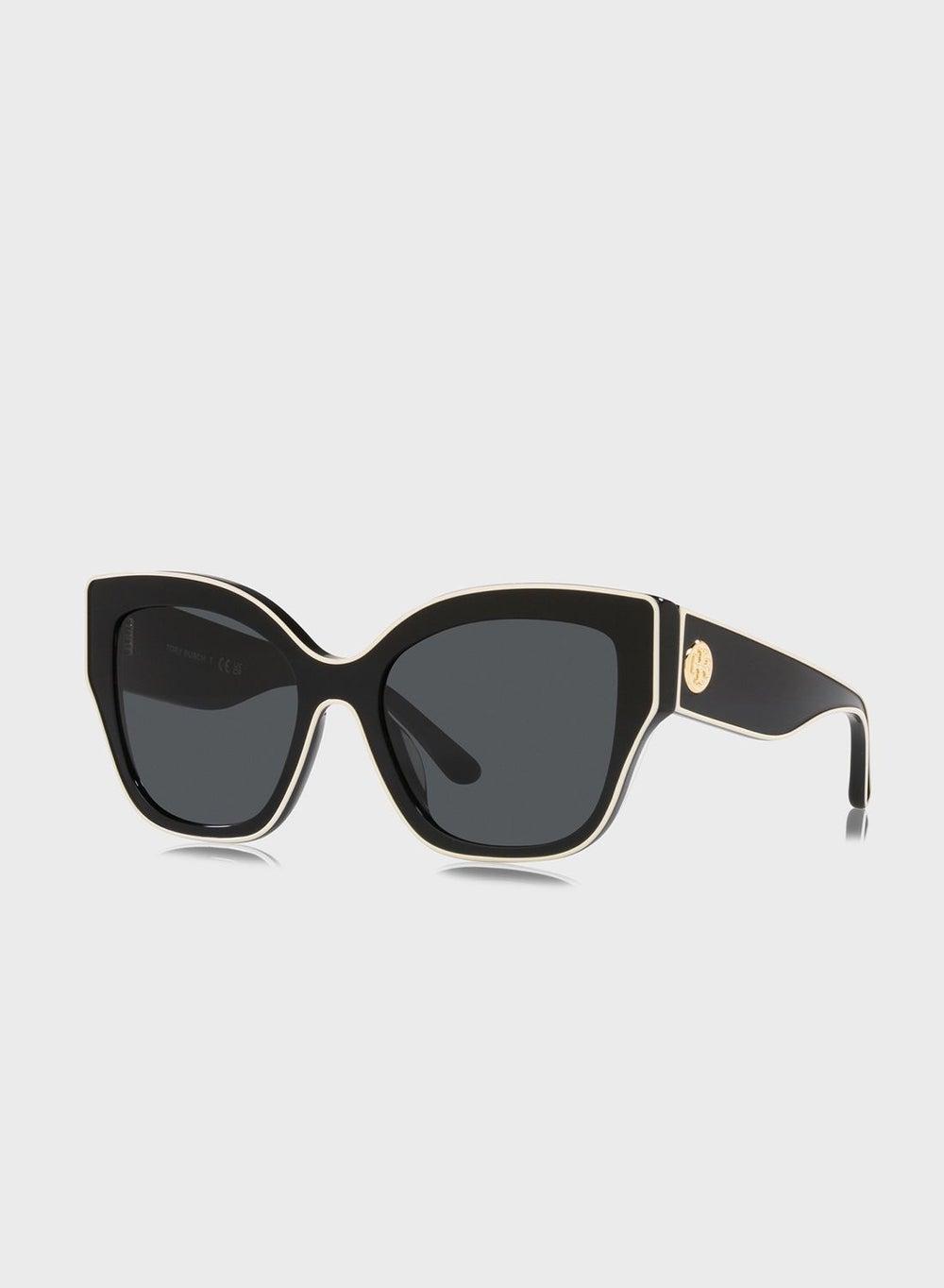Tory Burch 0Ty7184U Chic Wayfarer Sunglasses for Women - Image 1