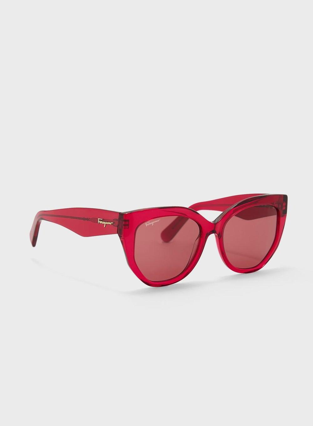 FERRAGAMO Elegant Cat Eye Women's Sunglasses - Image 1