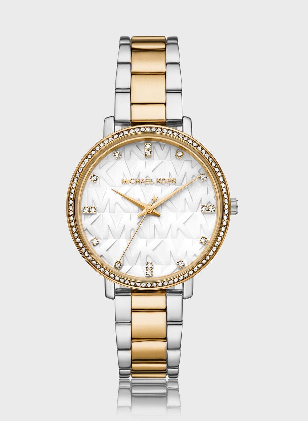 Michael Kors Elegance in Time Steel Strap Women's Watch - Image 1