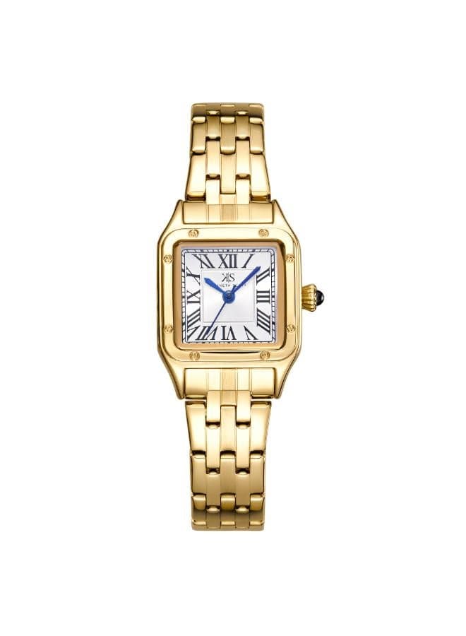 KENNETH SCOTT K25512-GBGW Elegant Gold Stainless Steel Watch - Image 1