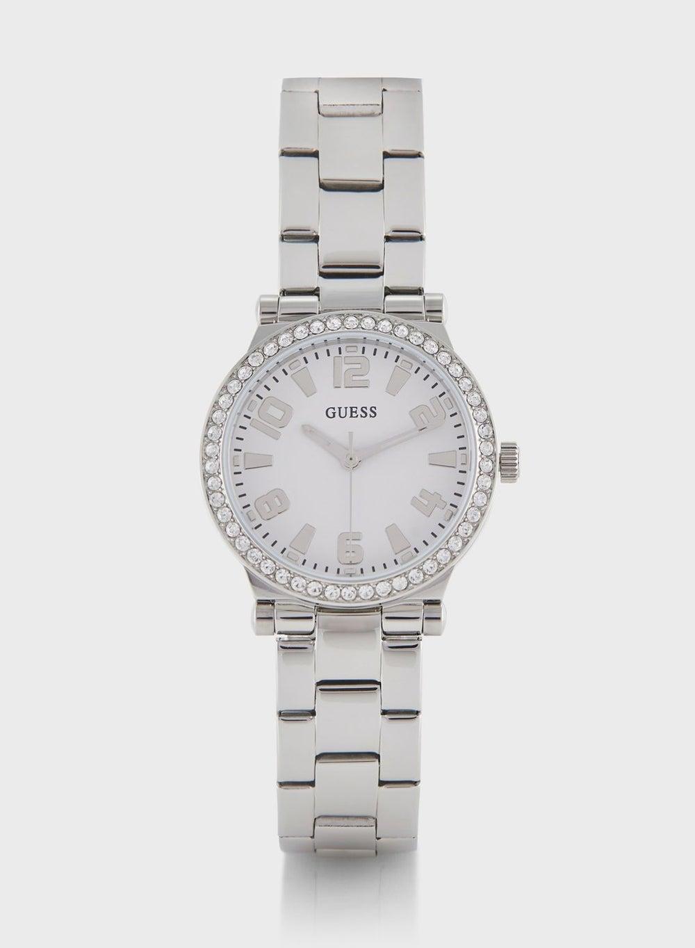 GUESS Fawn Steel Strap Women's Analog Watch - Image 1