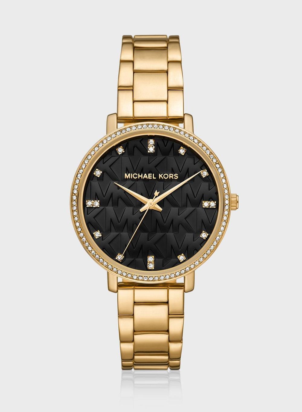 Michael Kors Elegance Timepiece - Classic Steel Analog for Women - Image 1