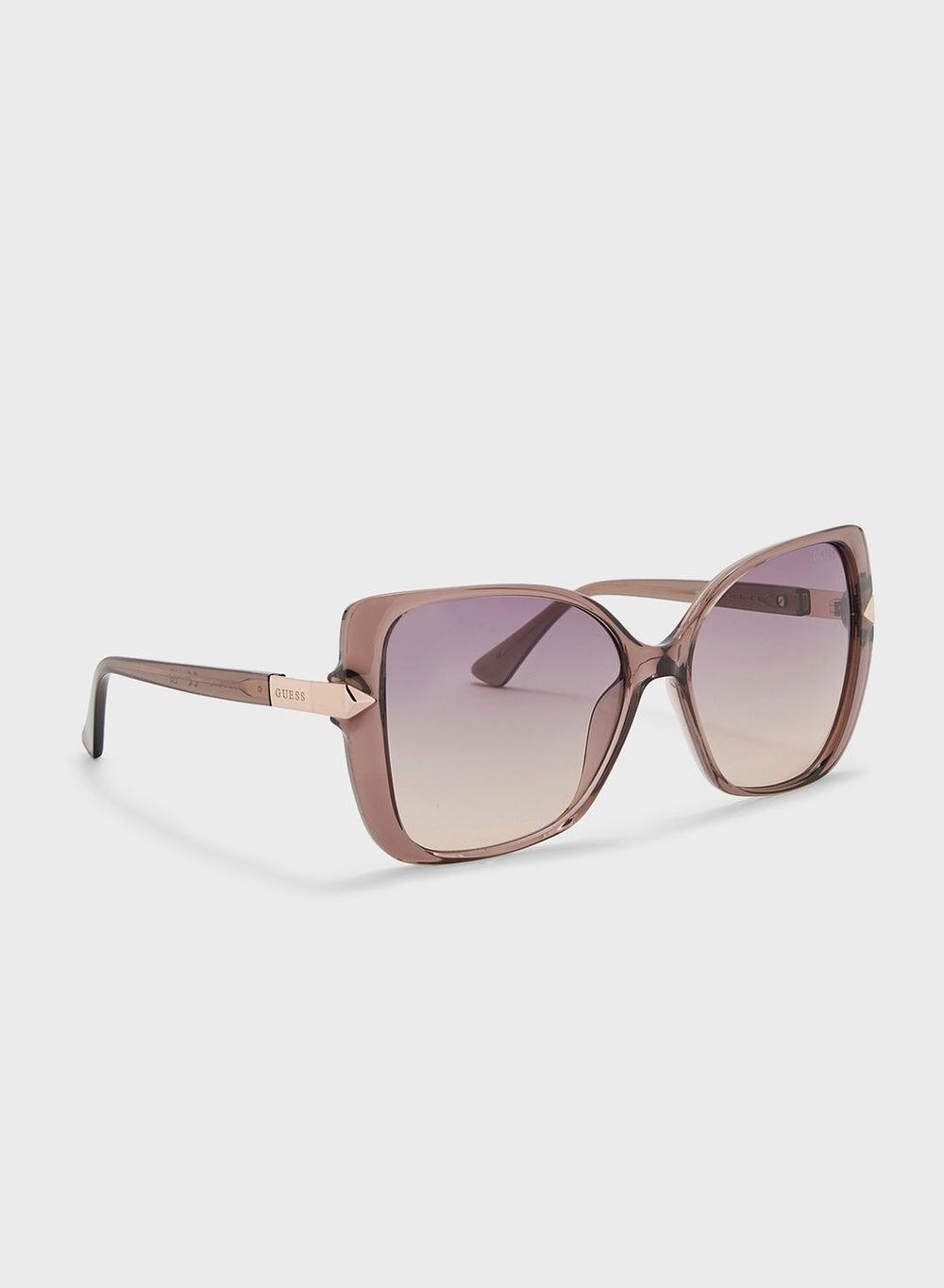 GUESS Chic Mirrored Round Sunglasses for Women - Image 1